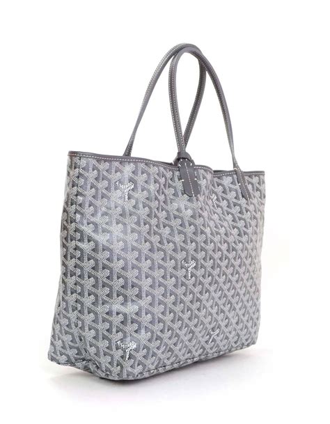 goyard tote bag grey|goyard st louis pm bag.